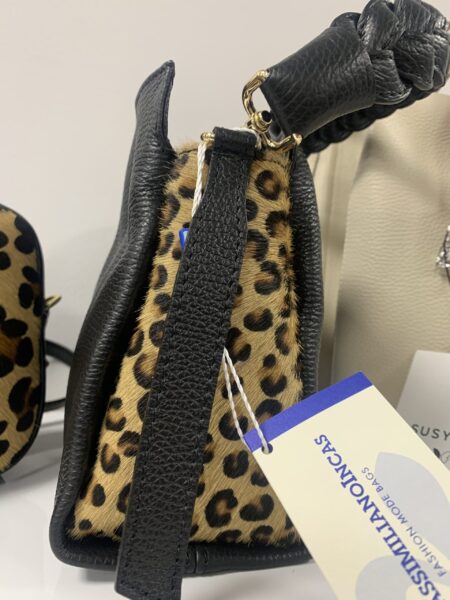 Borsa in vera pelle e cavallino - immagine 3