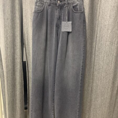 Denim ampio grigio