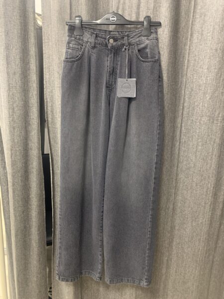 Denim ampio grigio