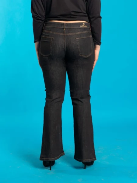 Sophiacurvy denim nero zampetta - immagine 2