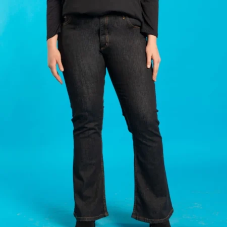 Sophiacurvy denim nero zampetta