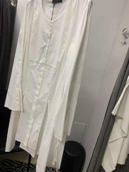 Victoria C Camicia lunga con spacchi - immagine 2