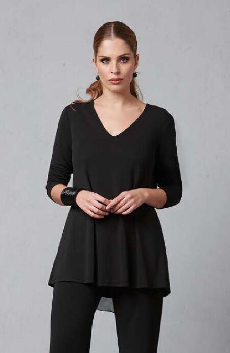 Quiin21 casacca fluida con inserto strass - immagine 2