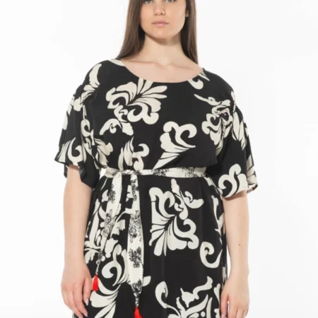 Sophiacurvy casacca lunga con cintura