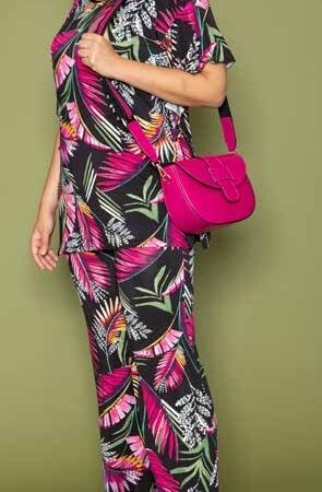 Sophiacurvy pantalone palazzo fantasia