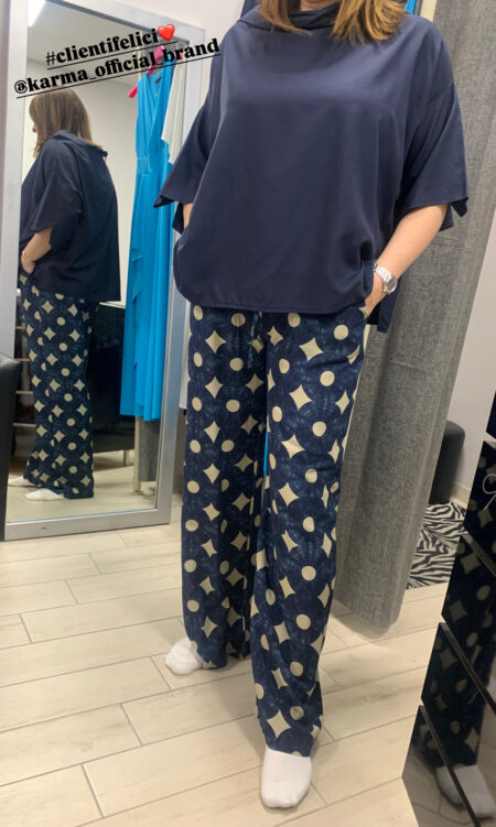 Karma pantalone ampio fantasia - immagine 2