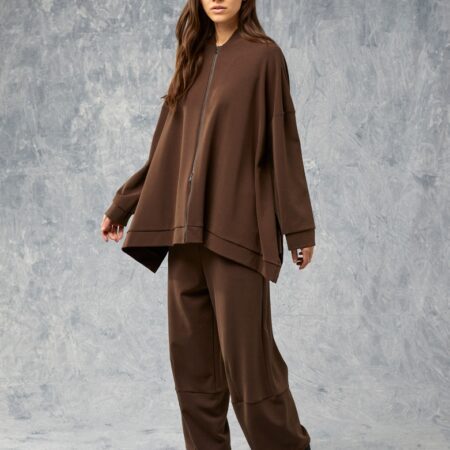 J'M Design giacca ampia modal