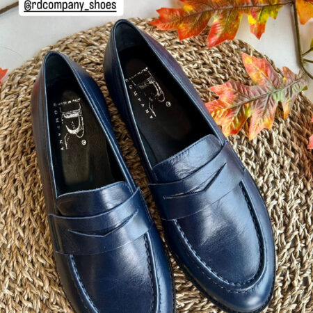 RD company shoes macassino blu