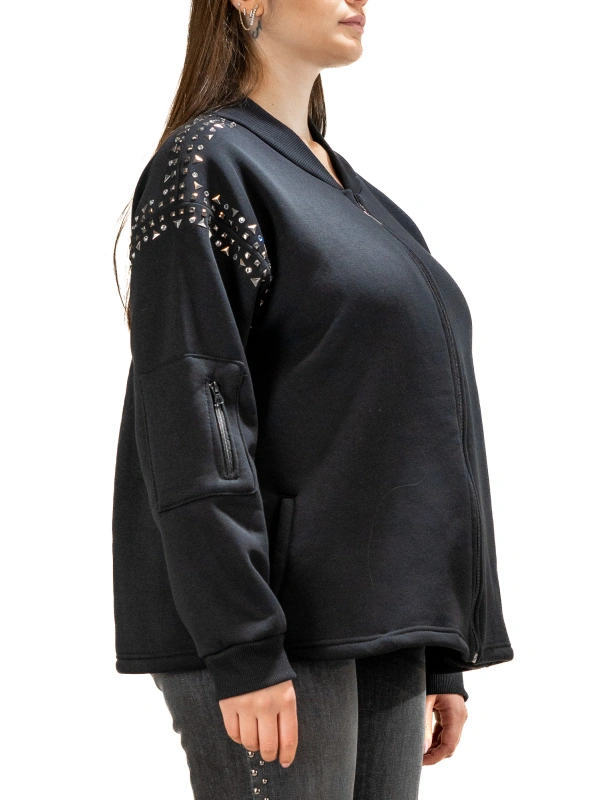 SophiaCurvy bomber con borchie - immagine 2
