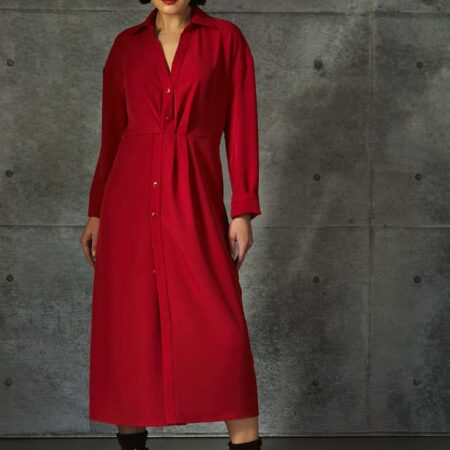 Victoria C abito rosso