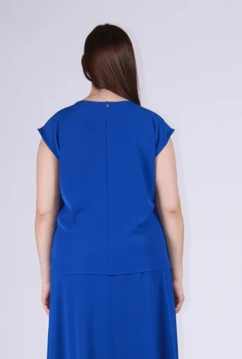 Sophiacurvy top in cadì - immagine 2