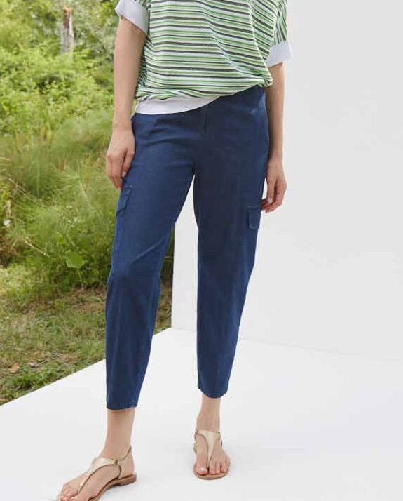 Simoncini denim tasconi in cotone ed elastan