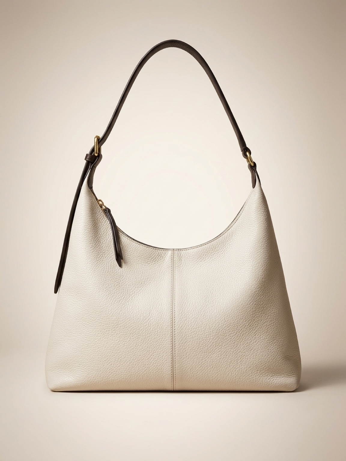 Borsa a tracolla con triplo scomparto
