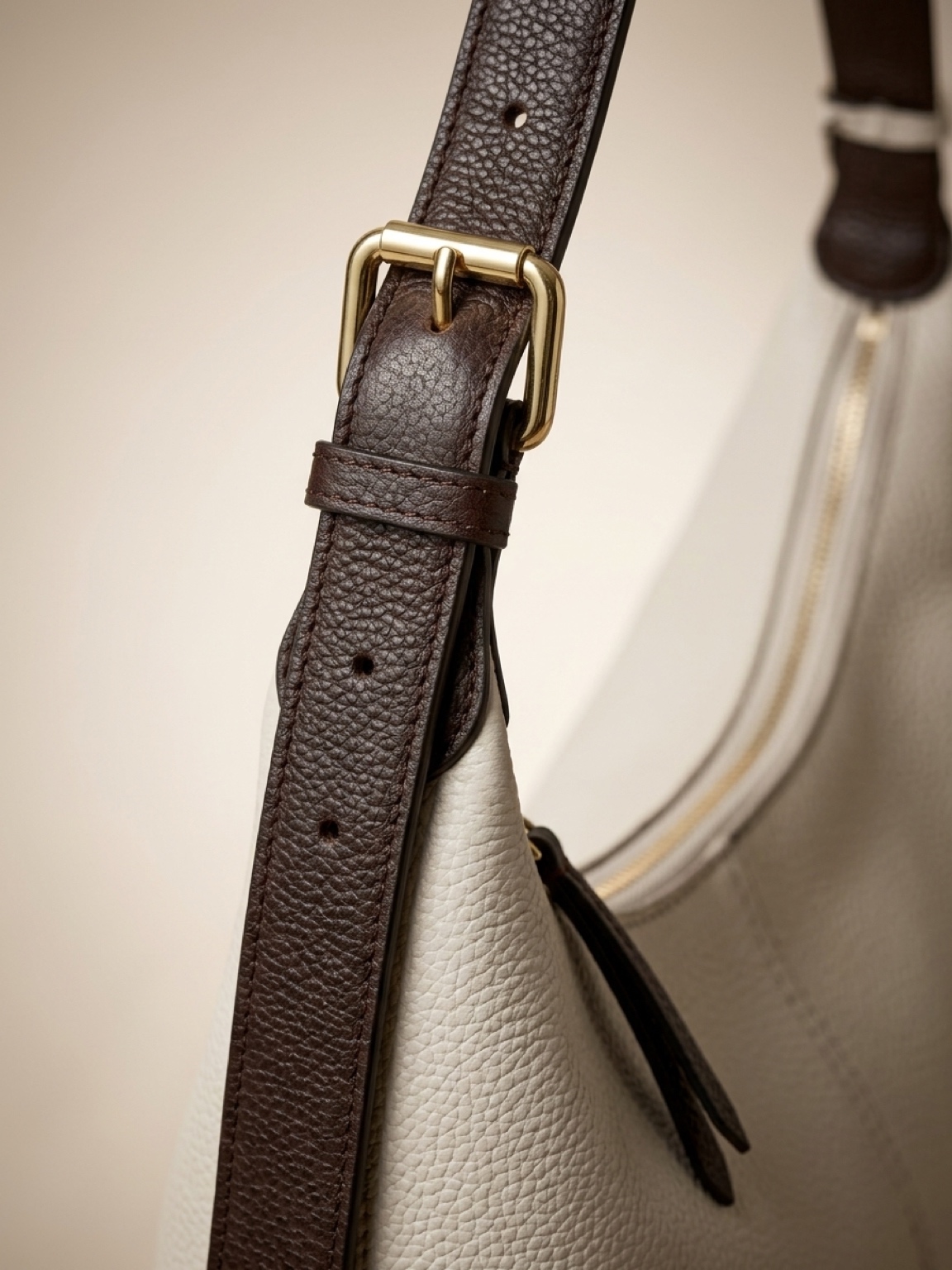 Borsa a tracolla con triplo scomparto - immagine 3