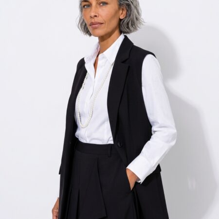Il Vento & la Seta gilet lungo